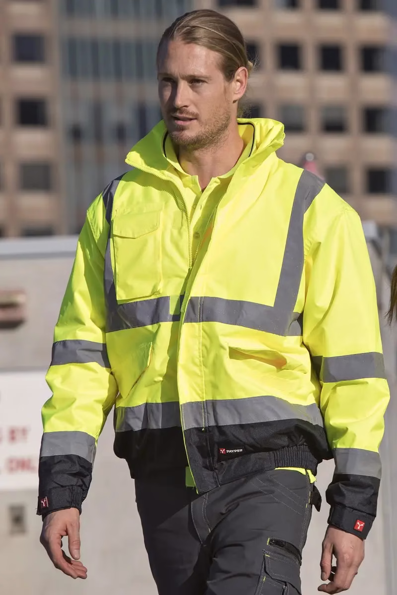 "PADDOCK" - FLUORESCENT HI-VIS JACKET - Image 3