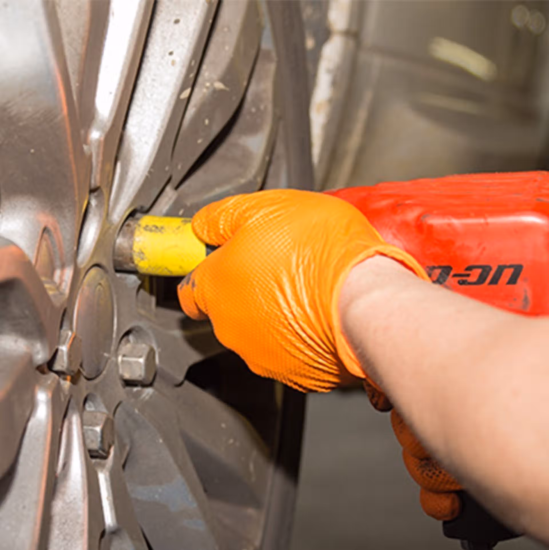 Aurelia® PYRAMID Disposable Nitrile PF Examination Gloves - Ignite - Image 3